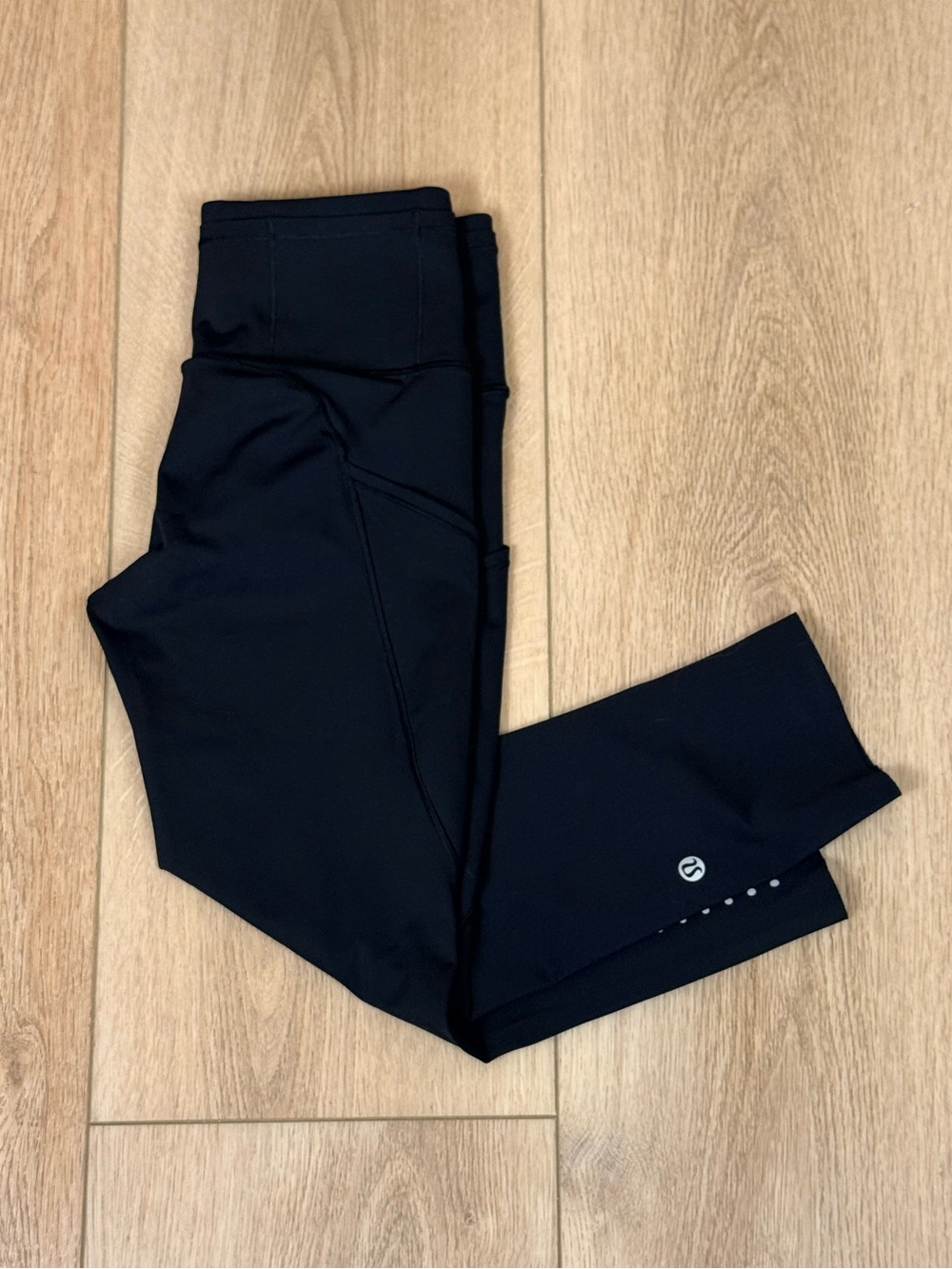 Lululemon Fast and Free High Rise Leggings Black Size 4